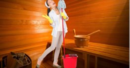 Deine Sauna reinigen und pflegen - Das musst dabei beachten, damit sie unkaputtbar wird.