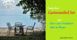 Gartenmöbel-Set kaufen in jeder Variation: von Holz- bis Rattanmöbel ist alles dabei