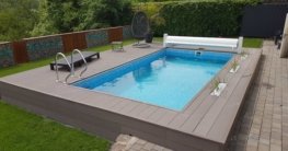 gartenpool-idealer swimming pool für den garten